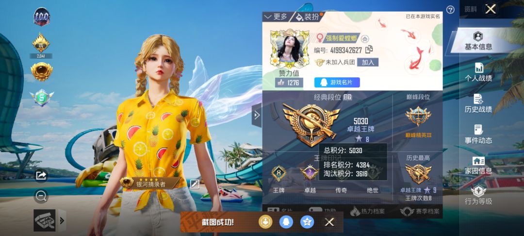 和平精英陪玩服务
