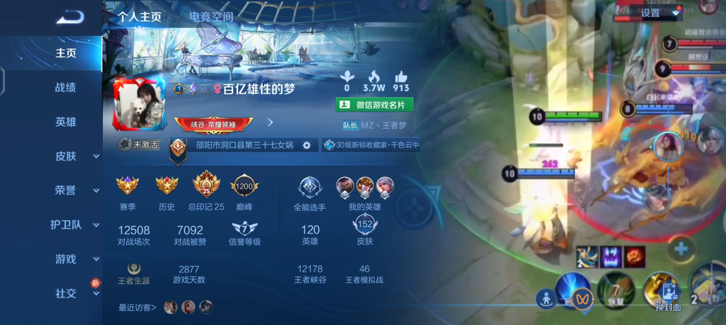 王者荣耀陪玩服务