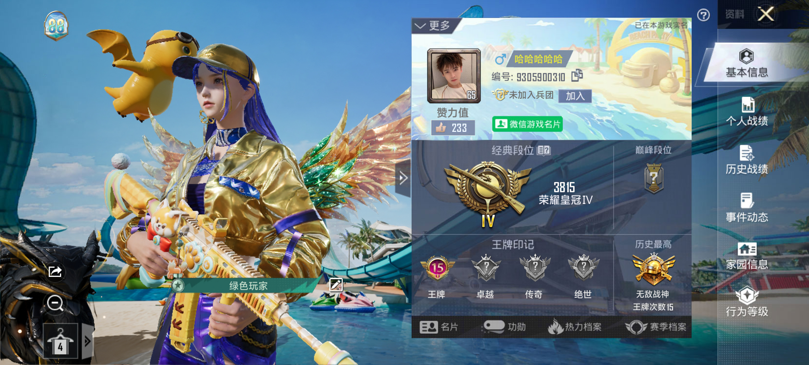 和平精英陪玩服务