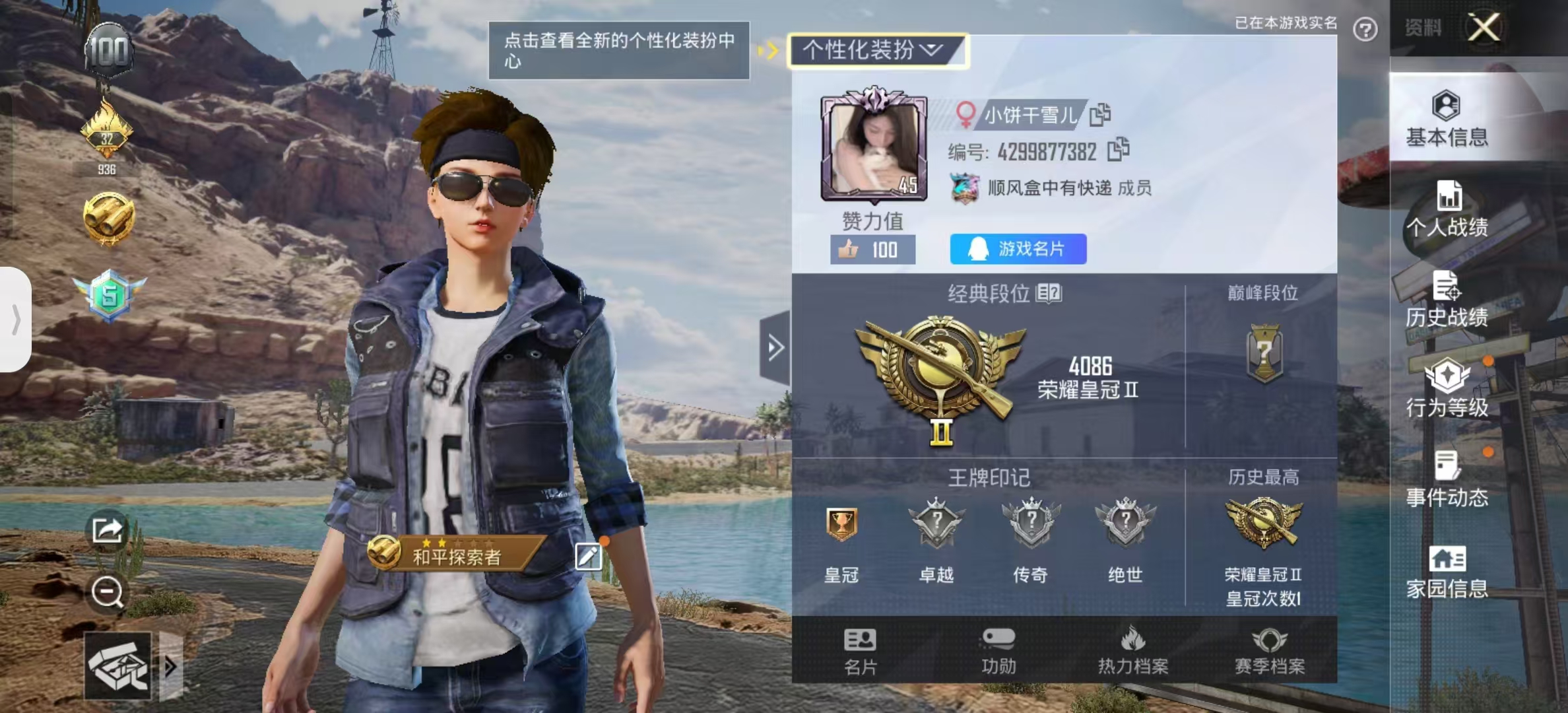 和平精英陪玩服务