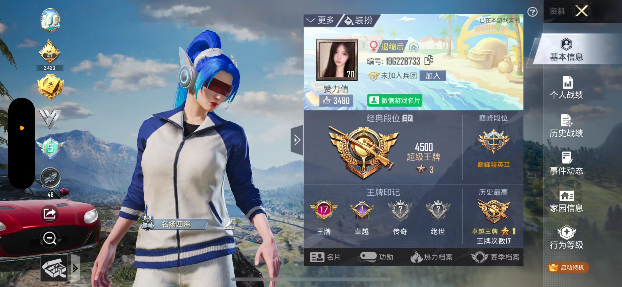 和平精英陪玩服务