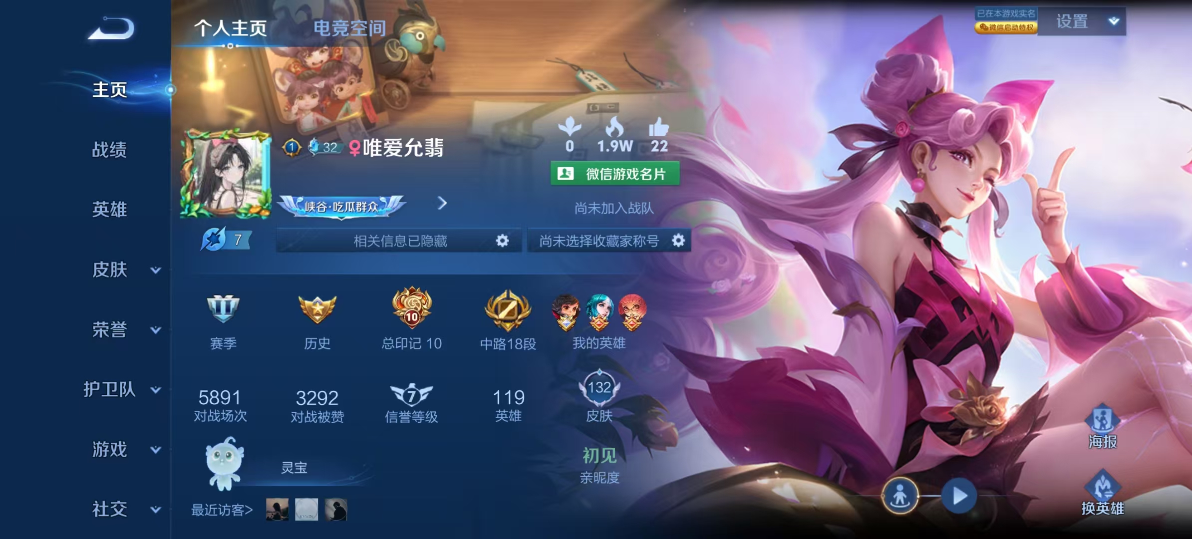 王者荣耀陪玩服务