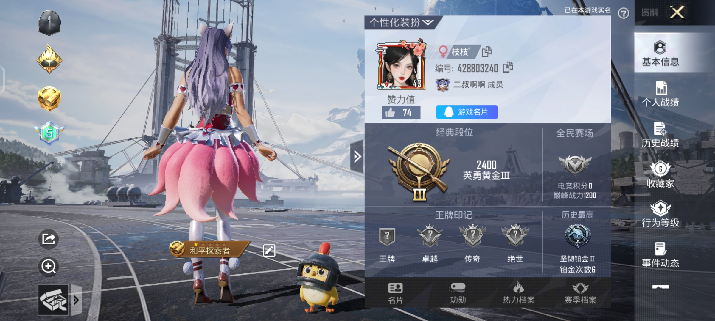 和平精英陪玩服务