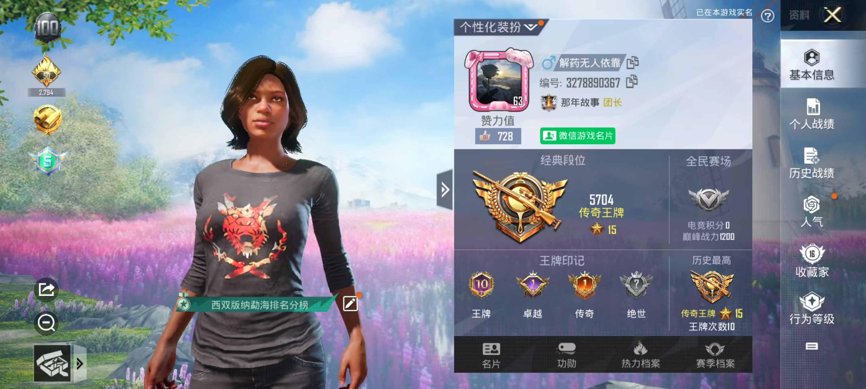 和平精英陪玩服务