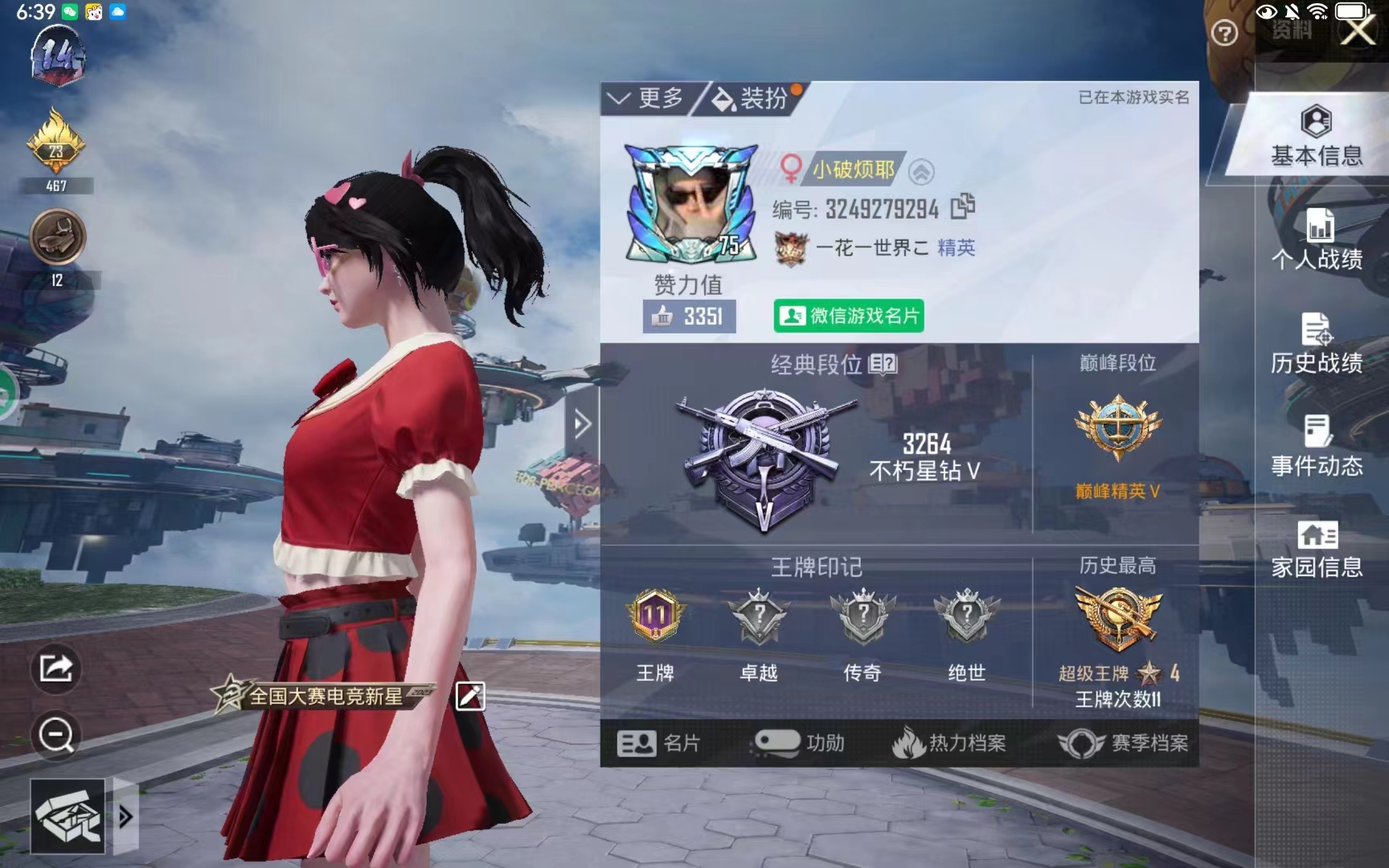 和平精英陪玩服务