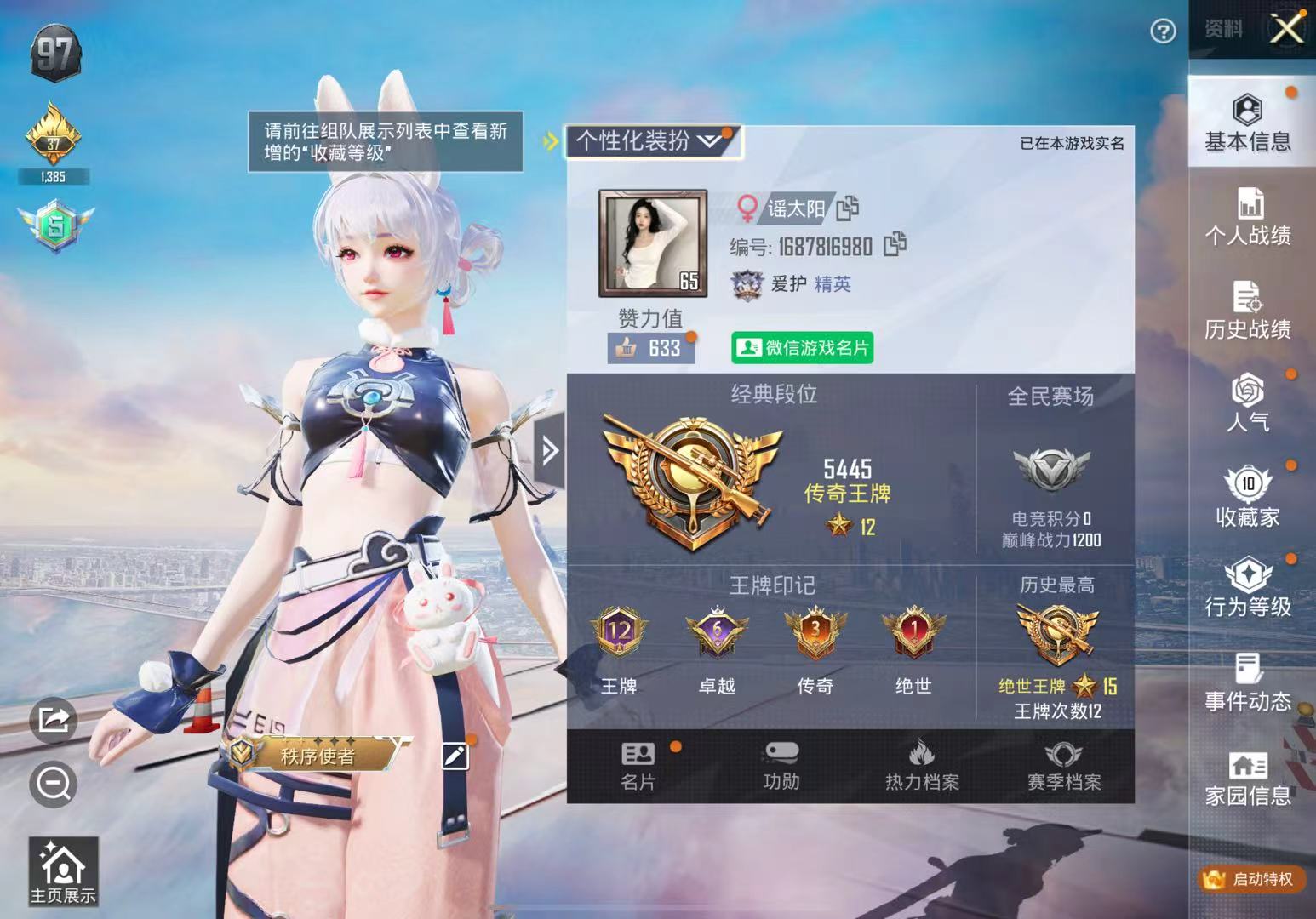 和平精英陪玩服务