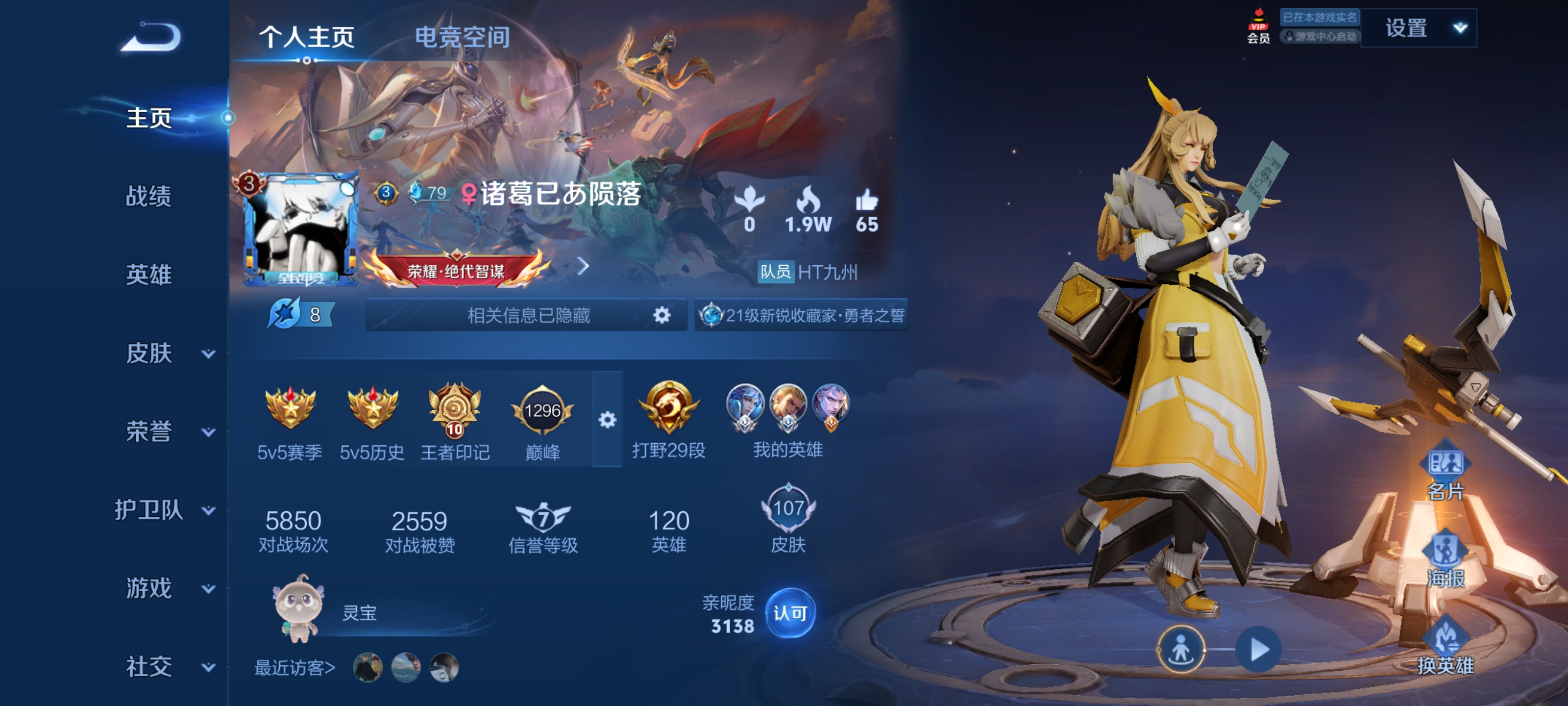 王者荣耀陪玩服务