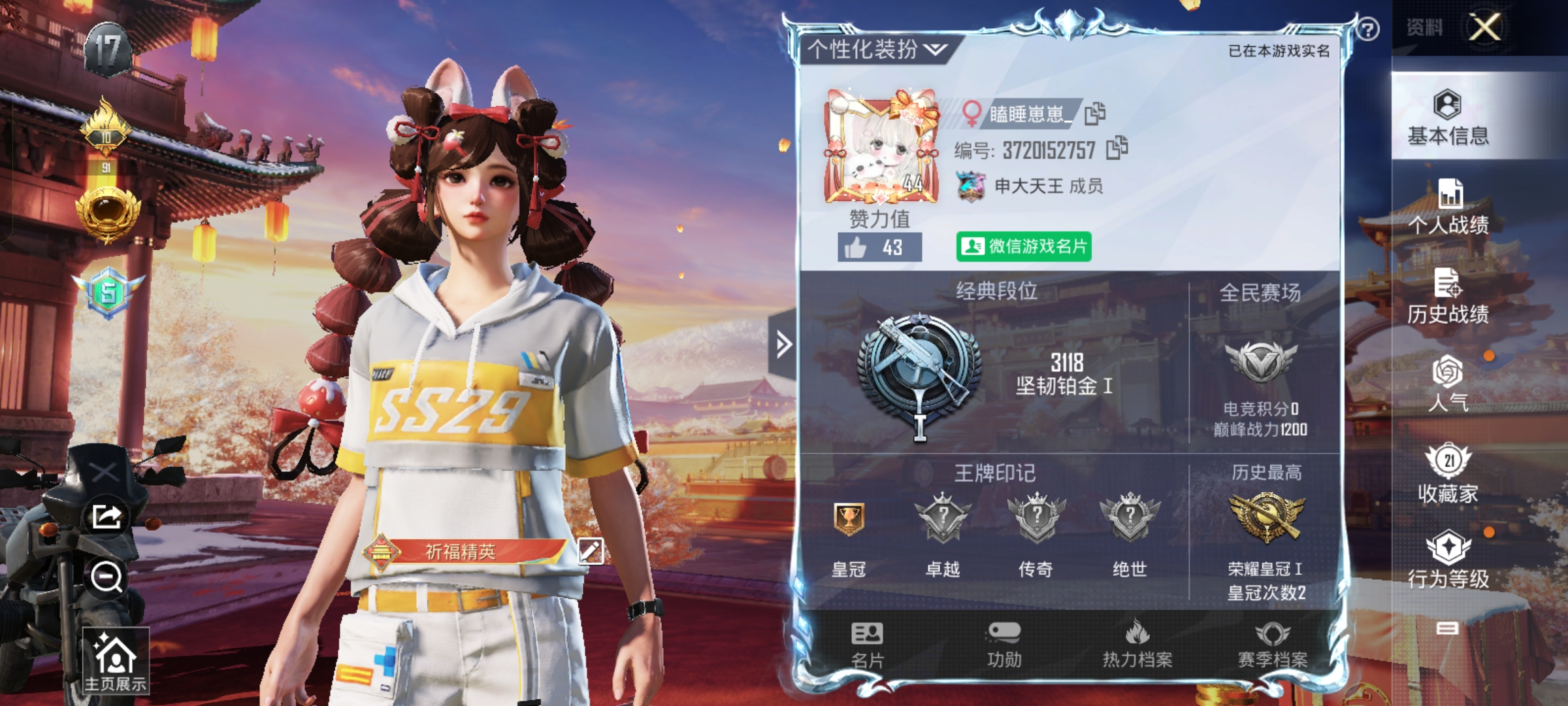 和平精英陪玩服务