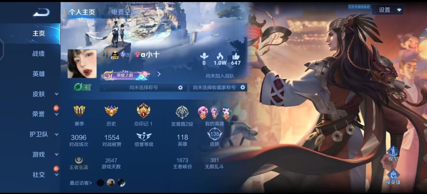王者荣耀陪玩服务