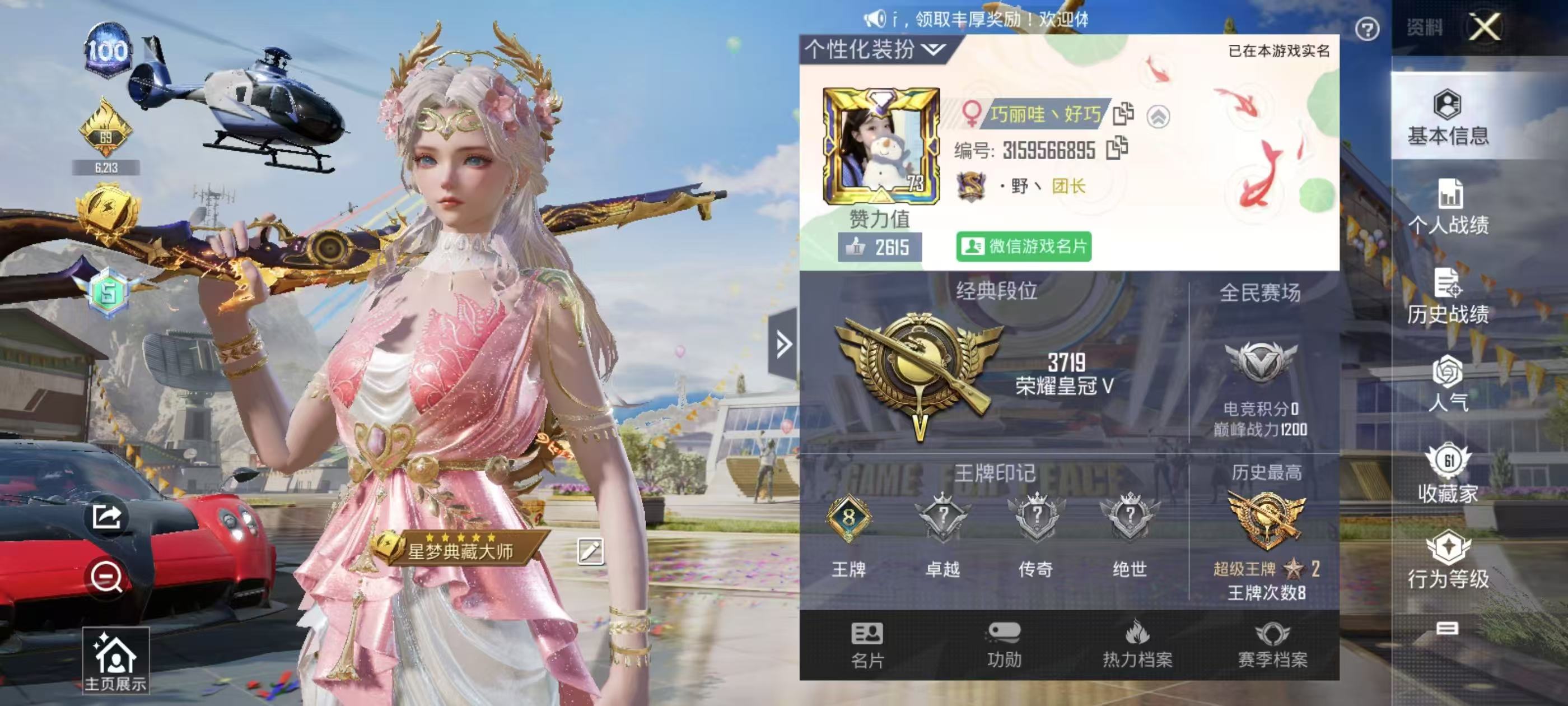 和平精英陪玩服务