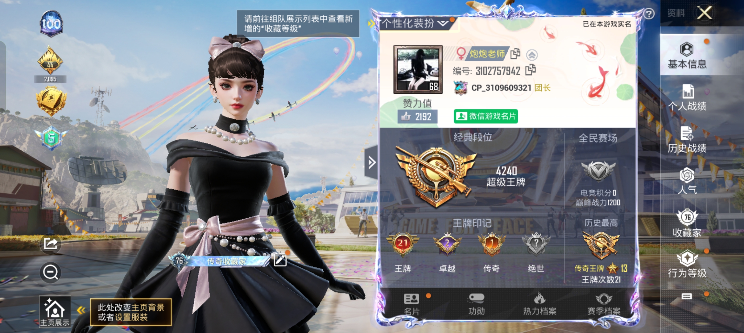 和平精英陪玩服务
