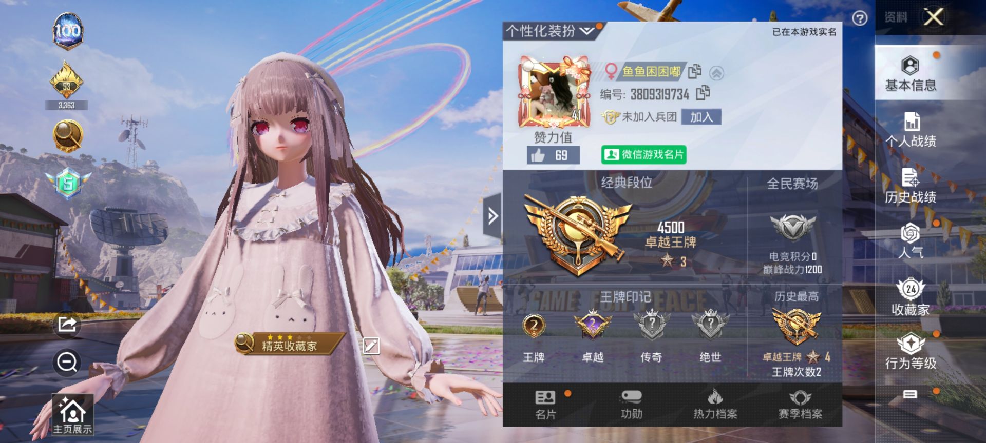 和平精英陪玩服务