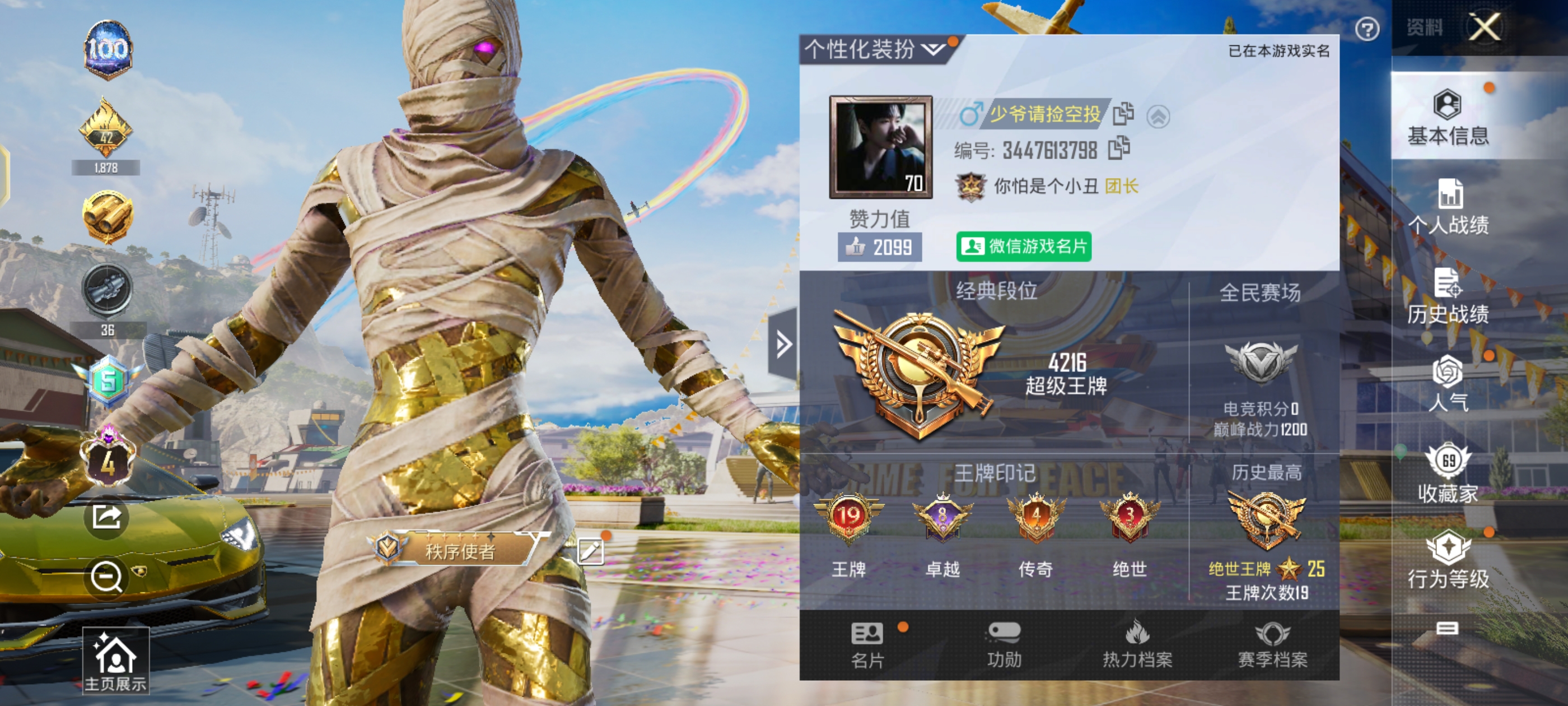 和平精英陪玩服务