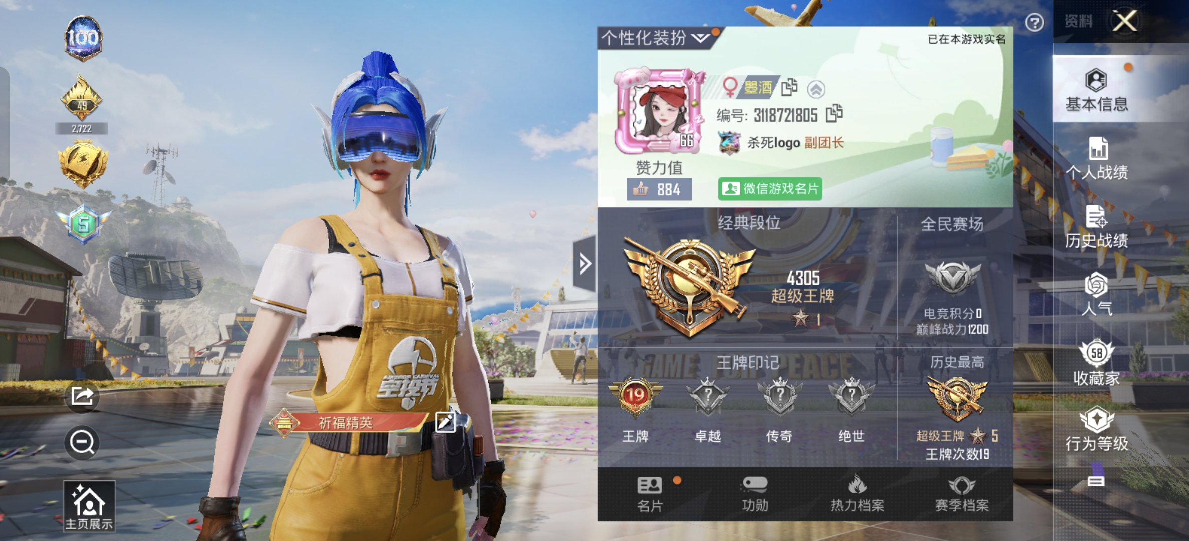 和平精英陪玩服务