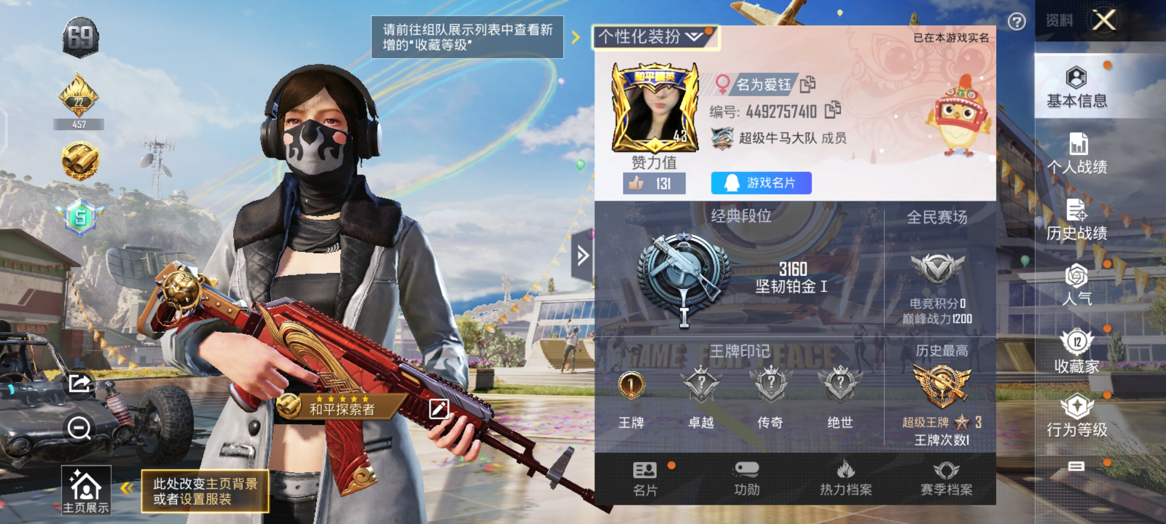 和平精英陪玩服务