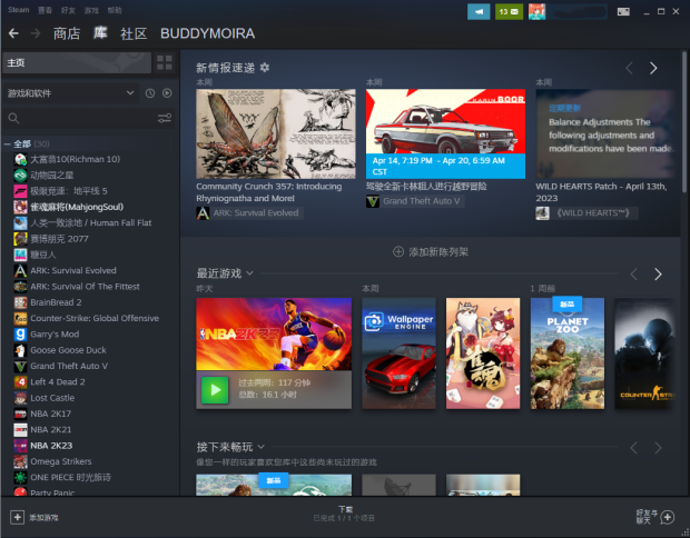 Steam专区陪玩服务