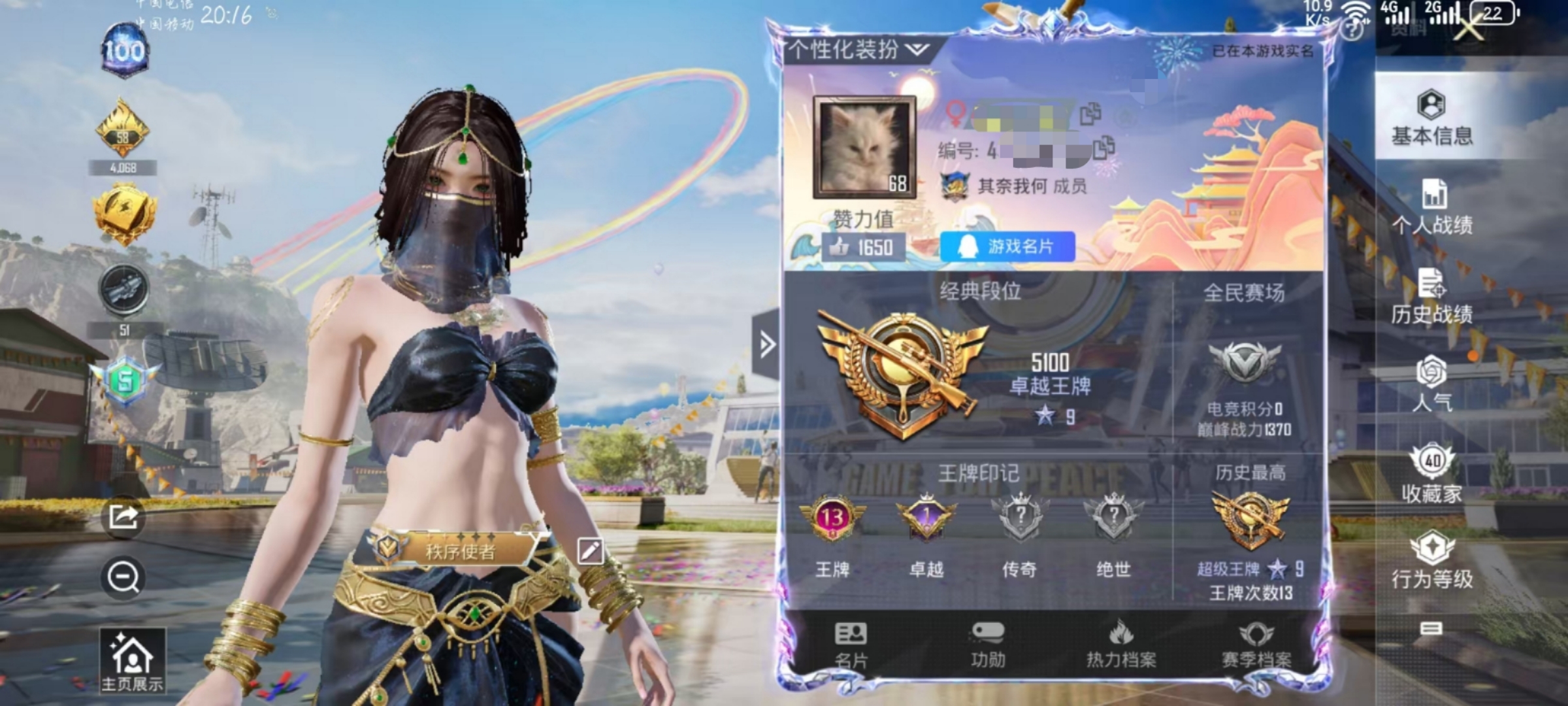 和平精英陪玩服务