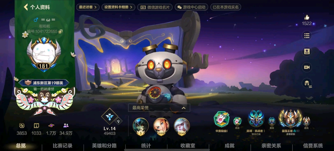 LOL手游陪玩服务