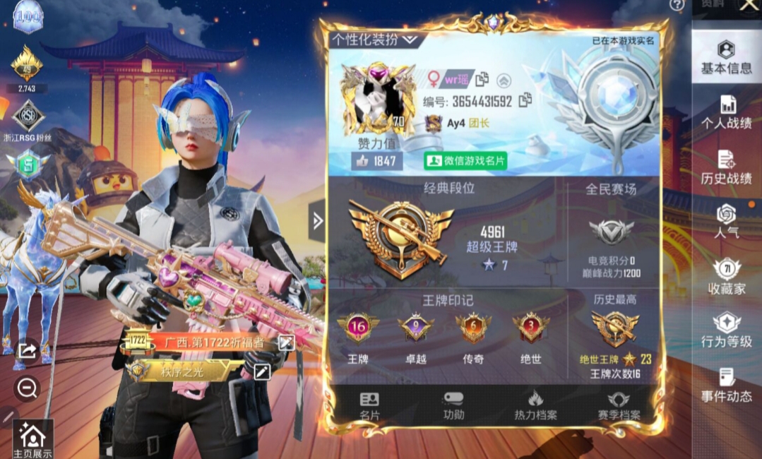 和平精英陪玩服务