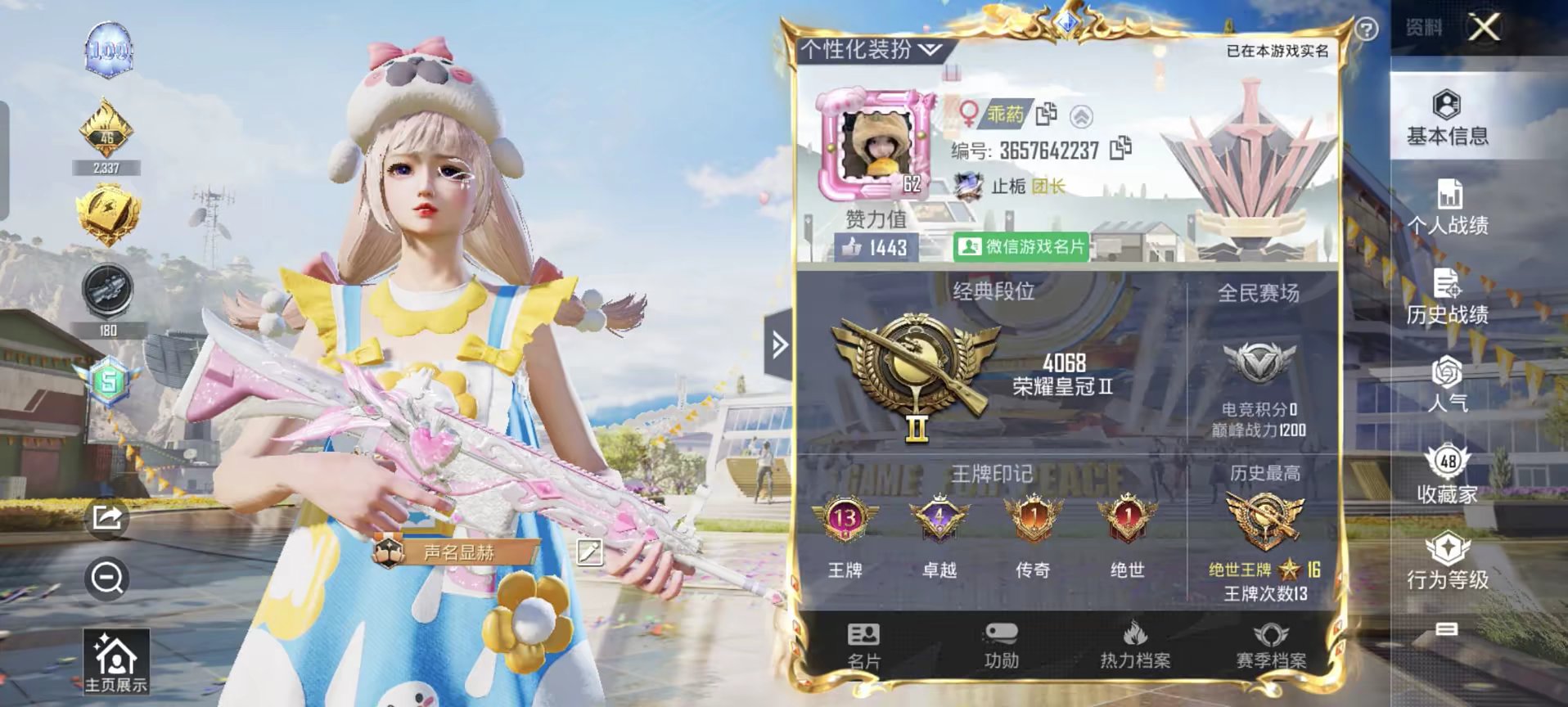和平精英陪玩服务