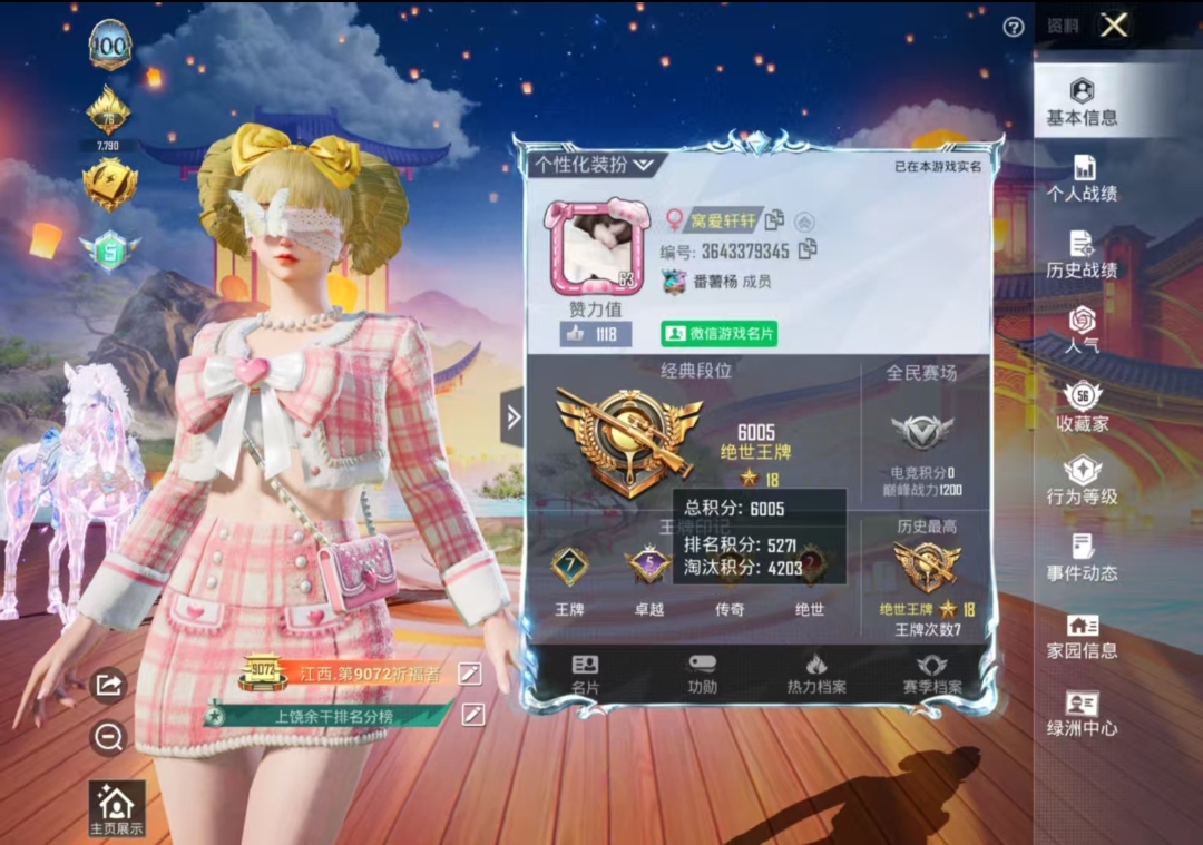 和平精英陪玩服务