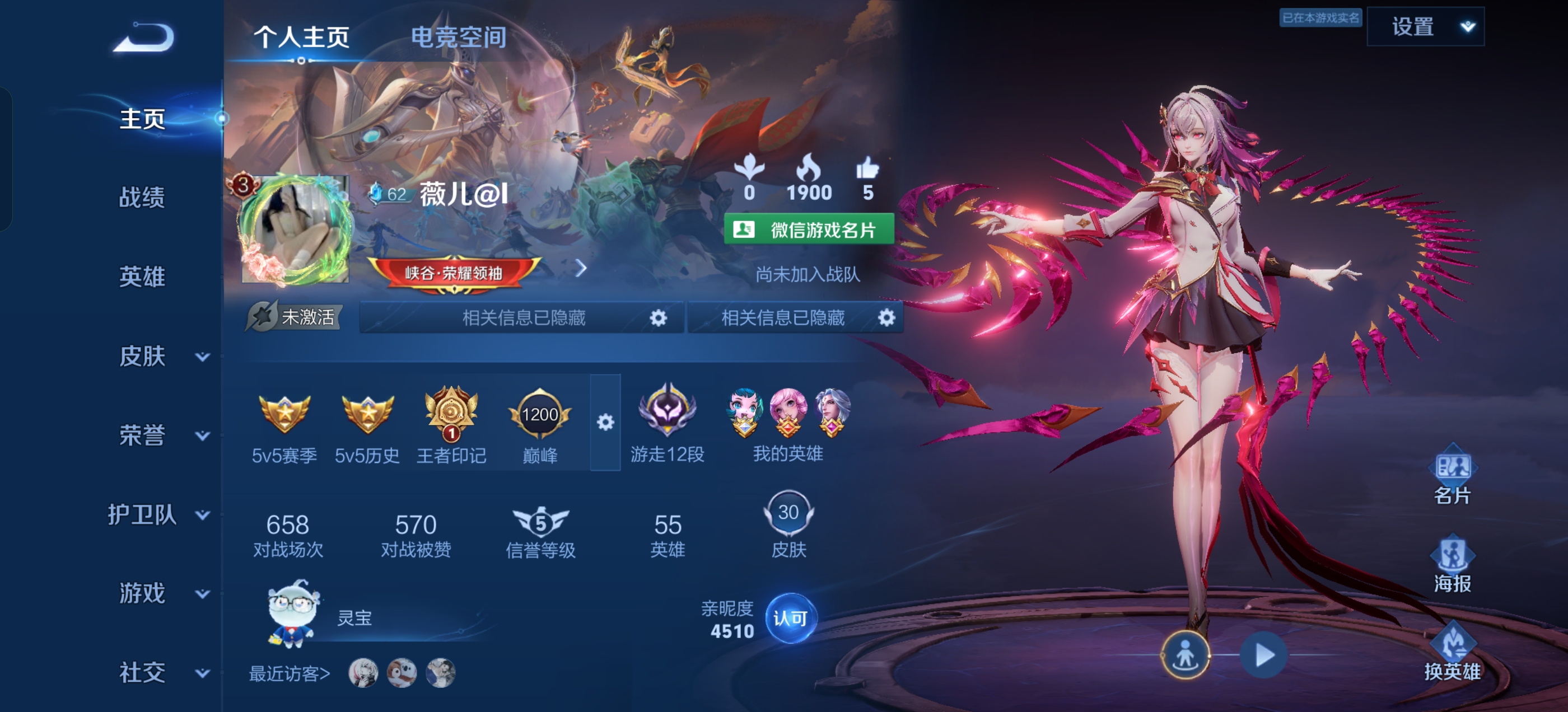 王者荣耀陪玩服务