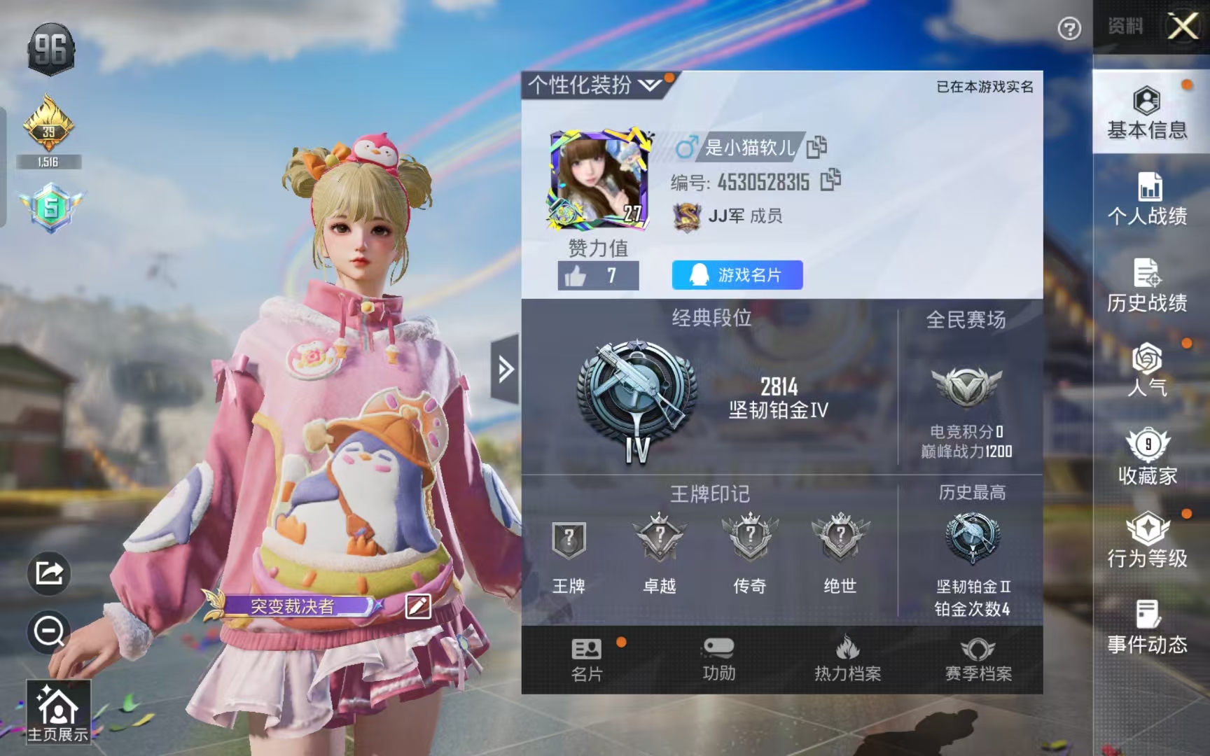 和平精英陪玩服务