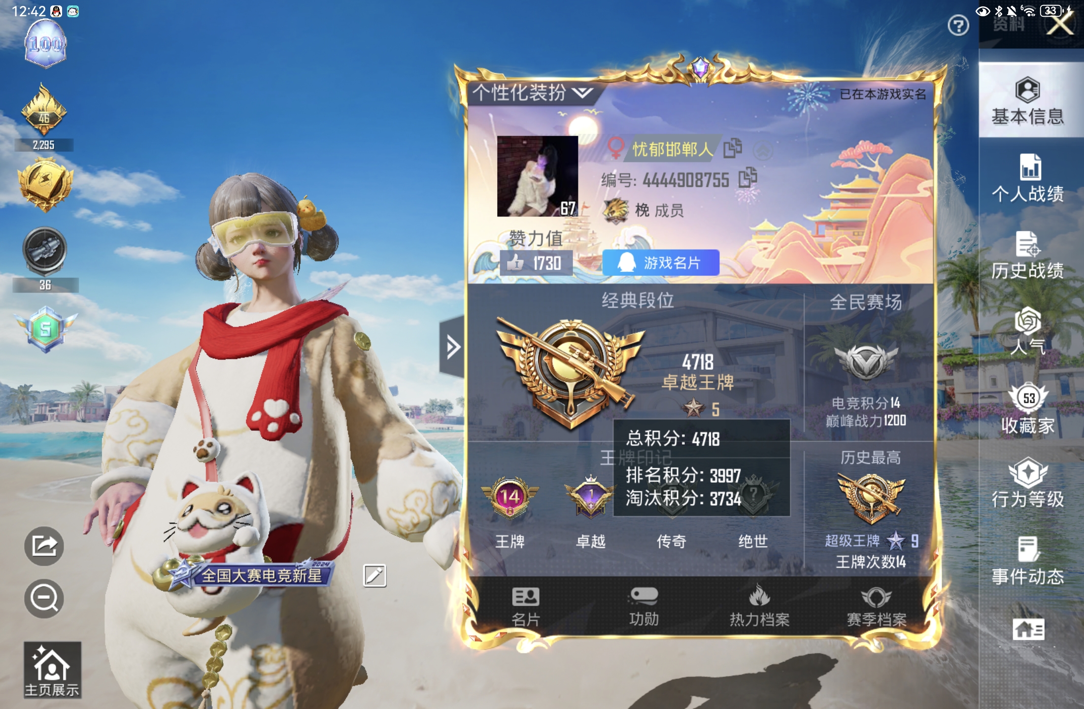 和平精英陪玩服务
