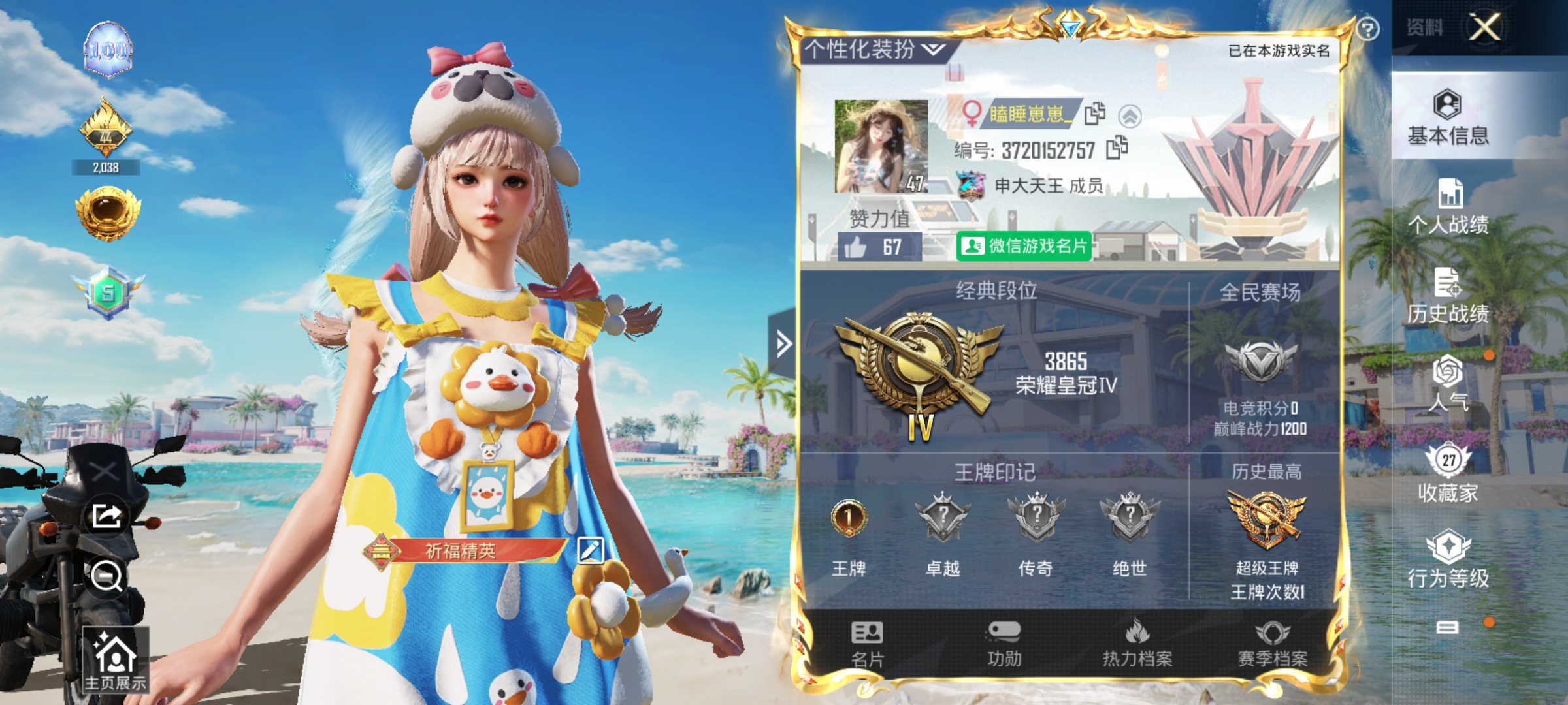 和平精英陪玩服务