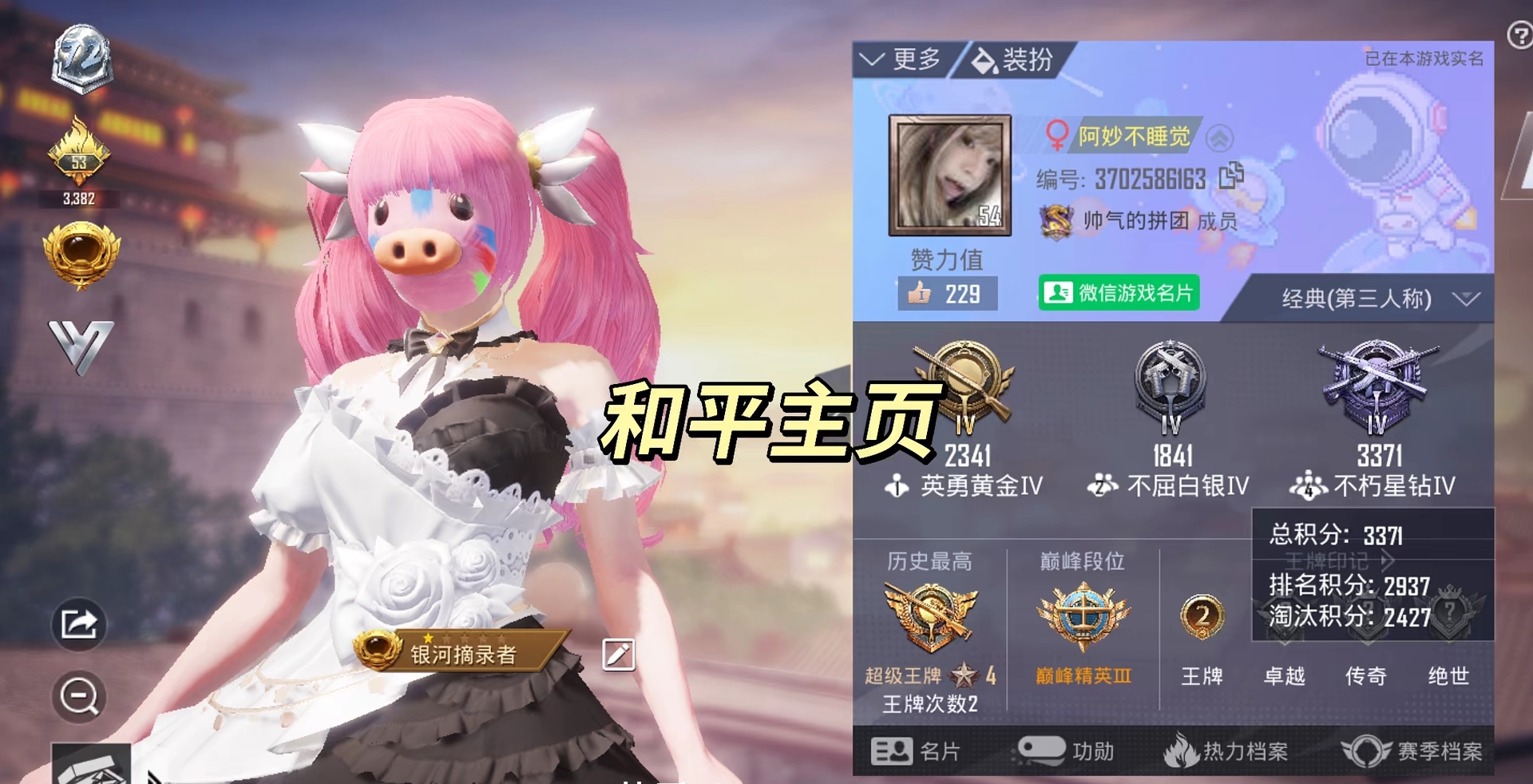 和平精英陪玩服务