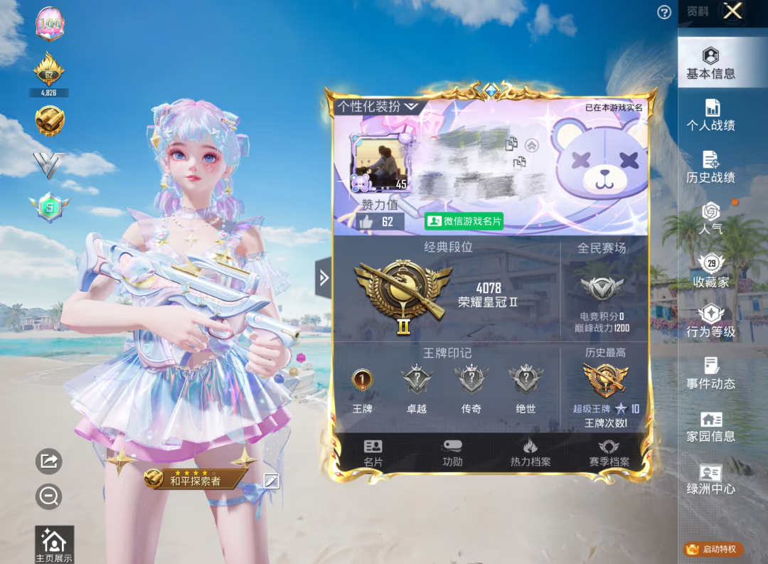 和平精英陪玩服务