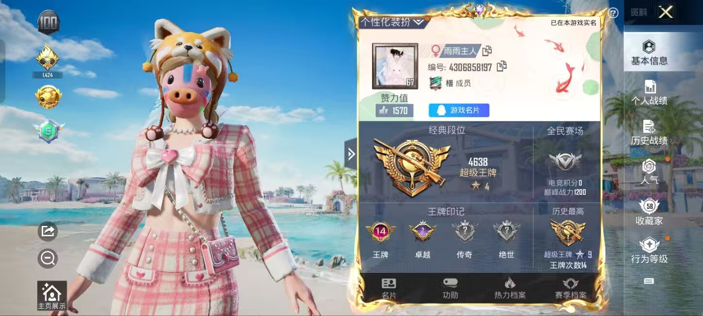 和平精英陪玩服务