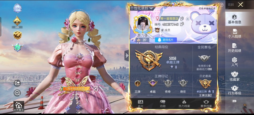 和平精英陪玩服务