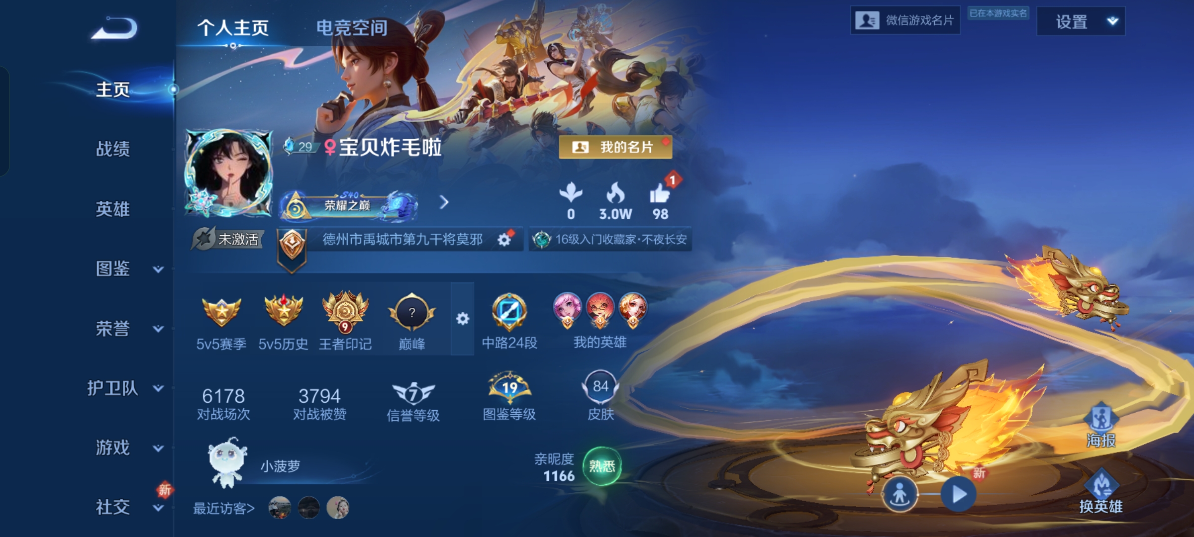 王者荣耀陪玩服务