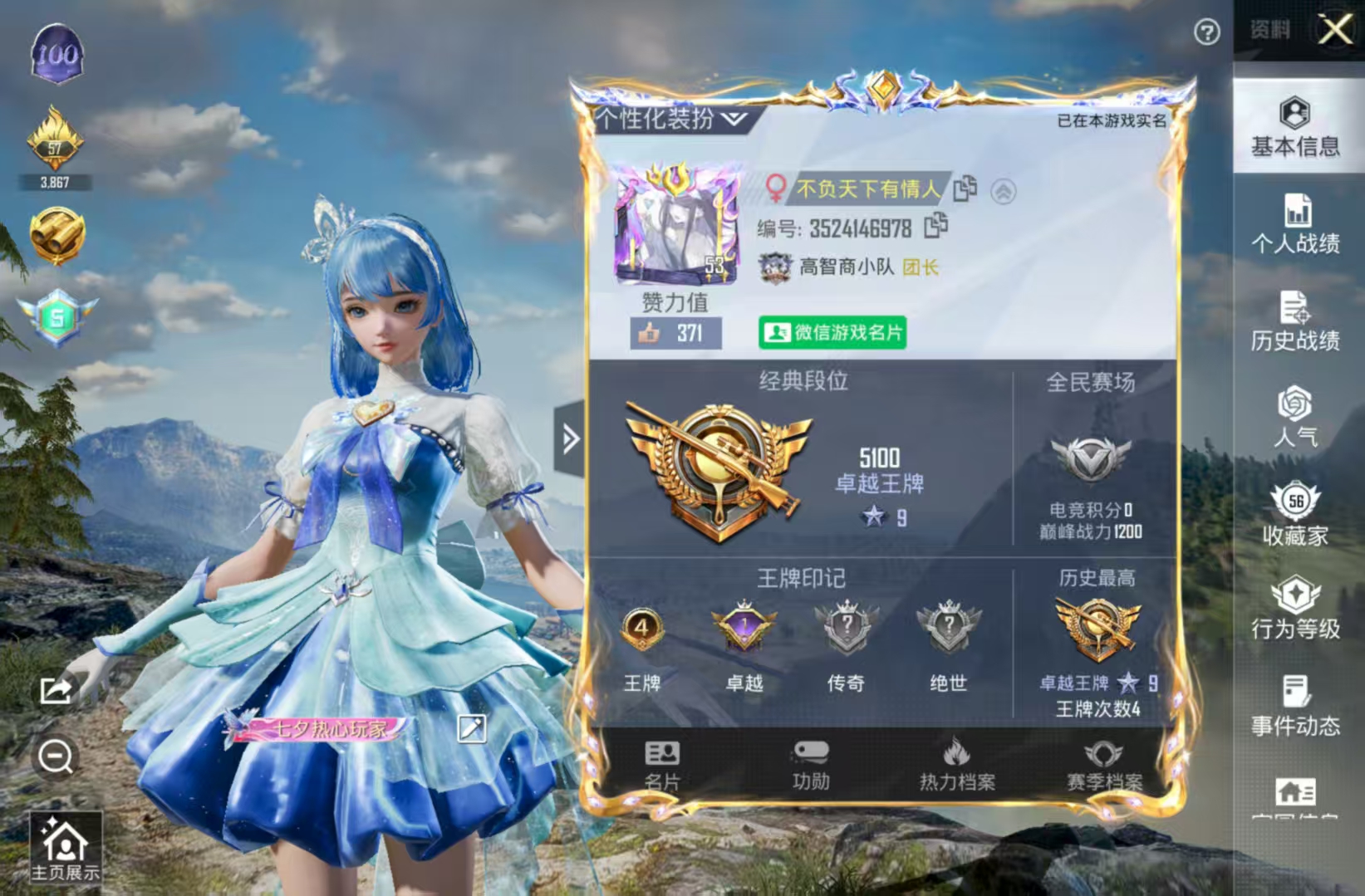和平精英陪玩服务