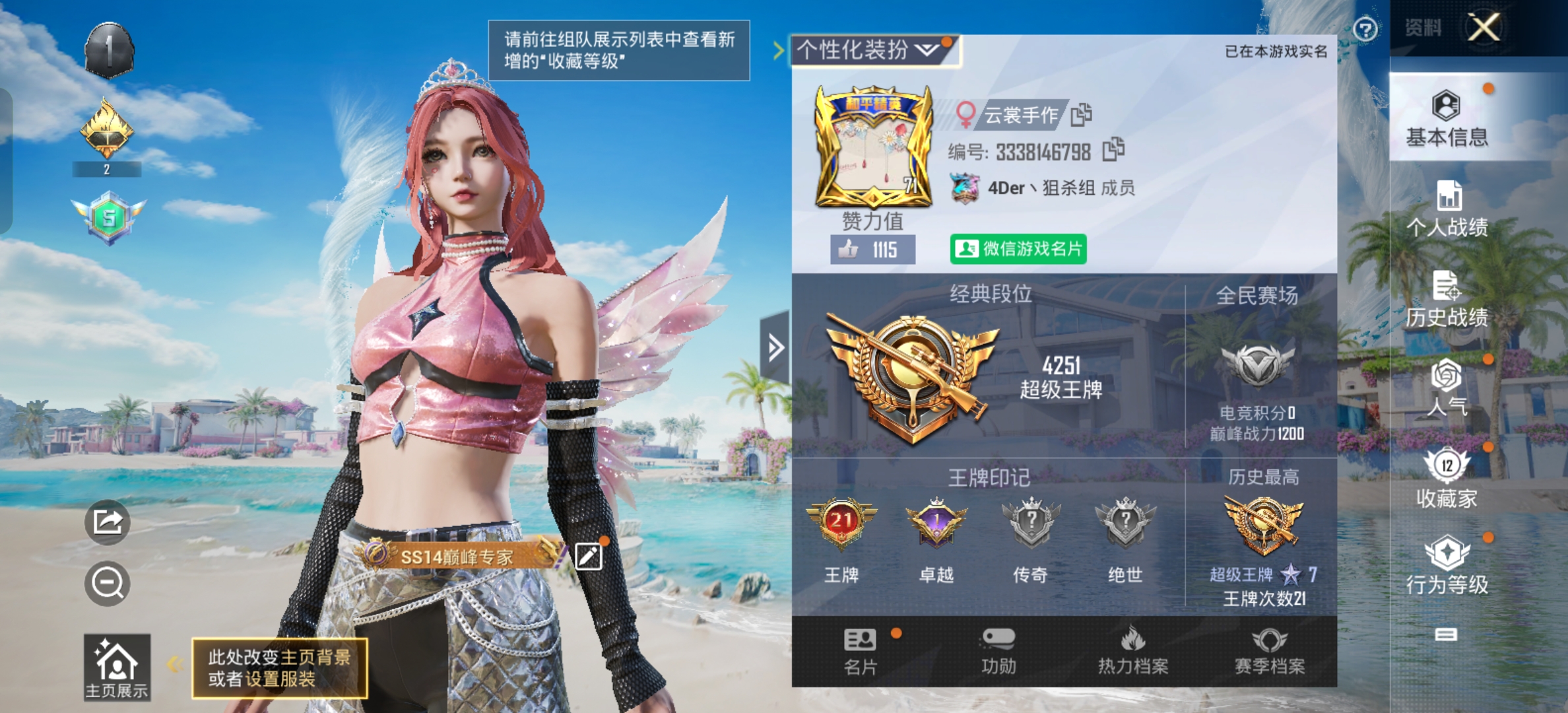 和平精英陪玩服务
