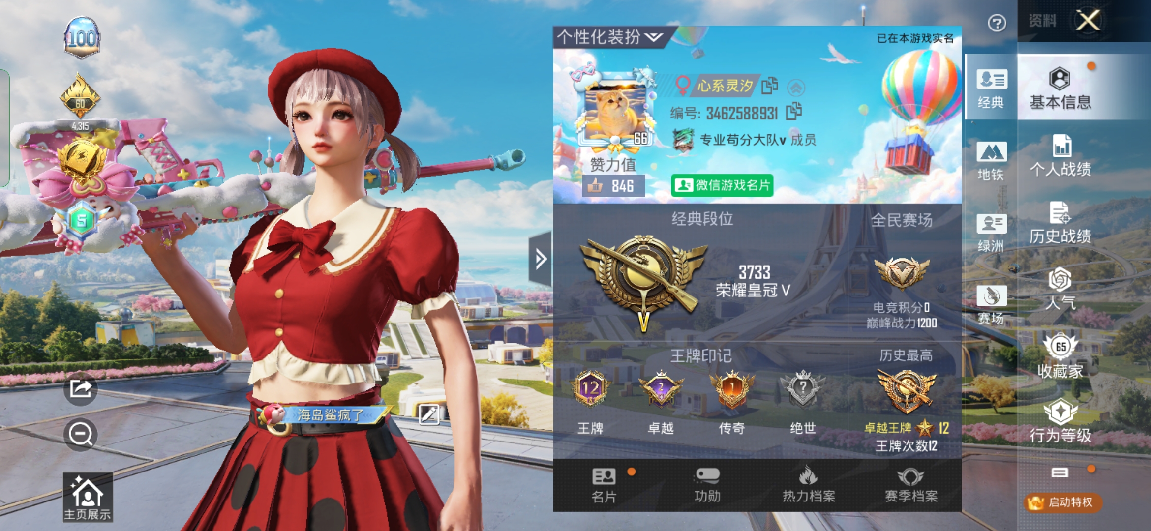 和平精英陪玩服务