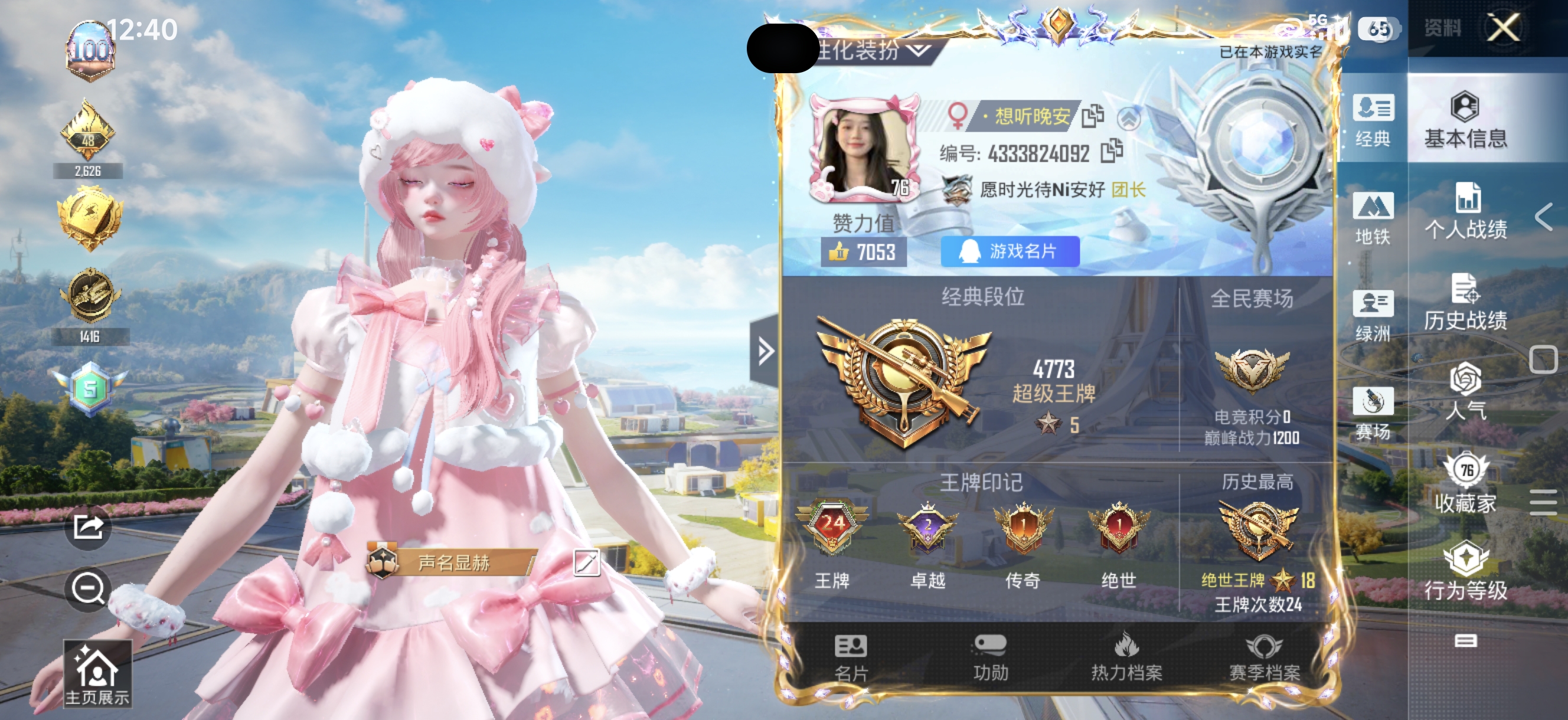 和平精英陪玩服务