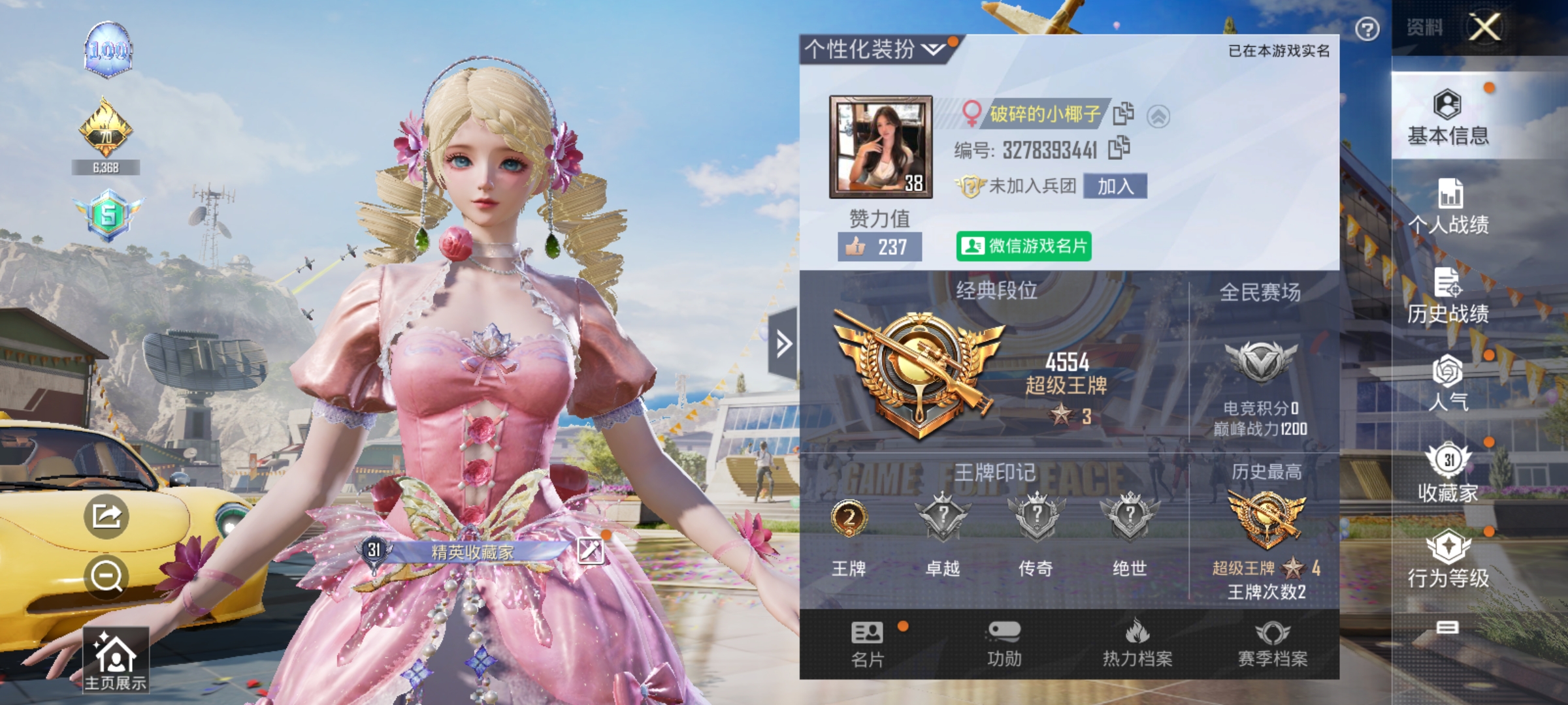 和平精英陪玩服务