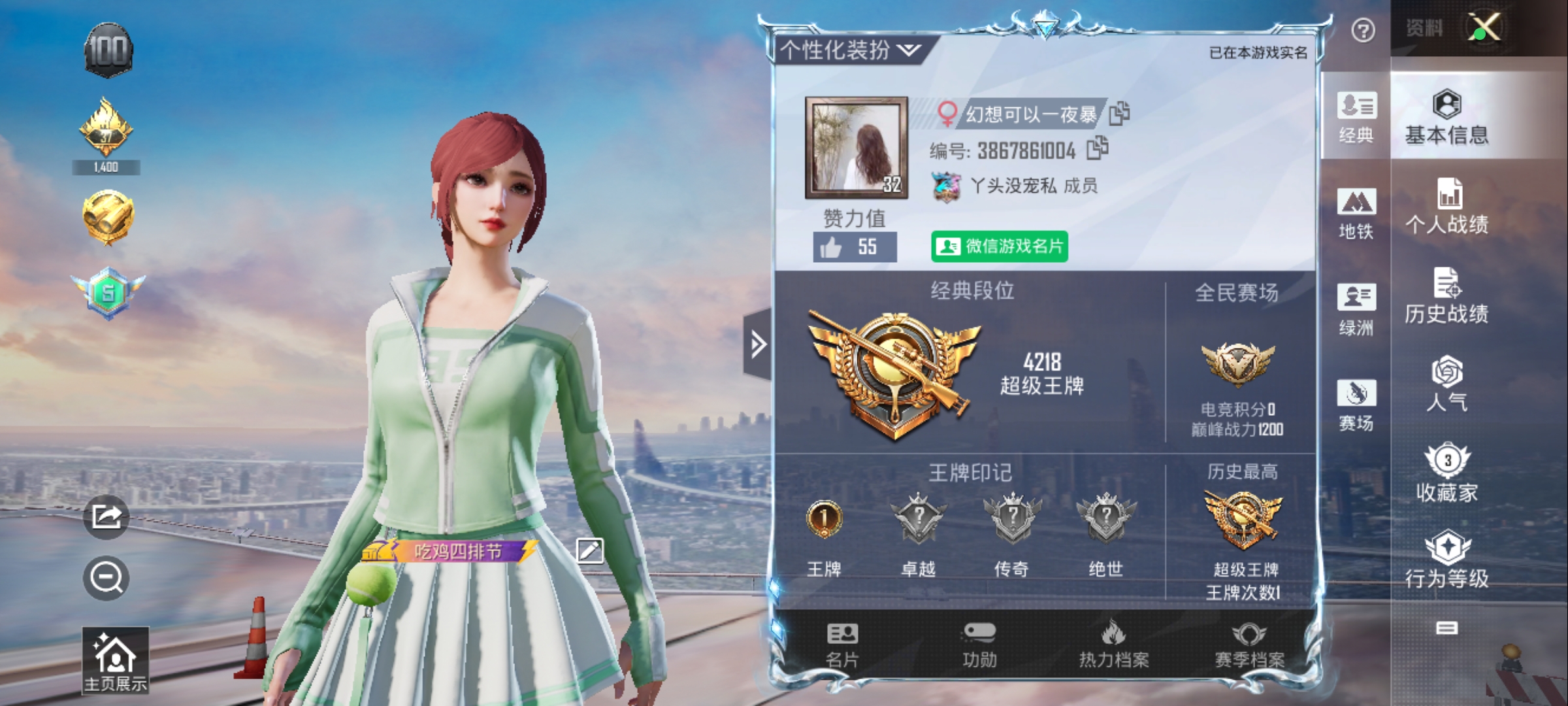 和平精英陪玩服务