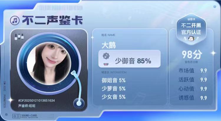 声音鉴定陪玩服务