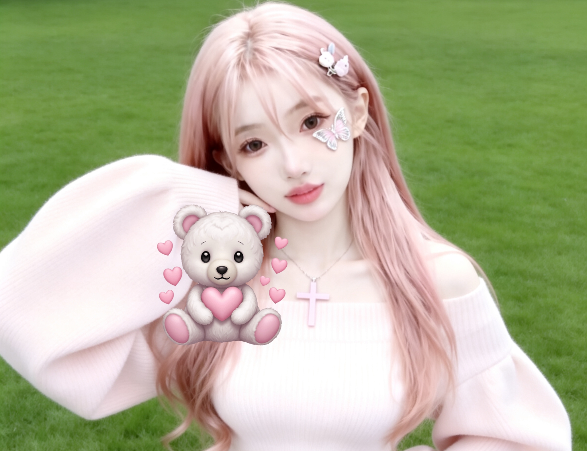 陪玩妹子奶猫奶猫睡觉的照片2