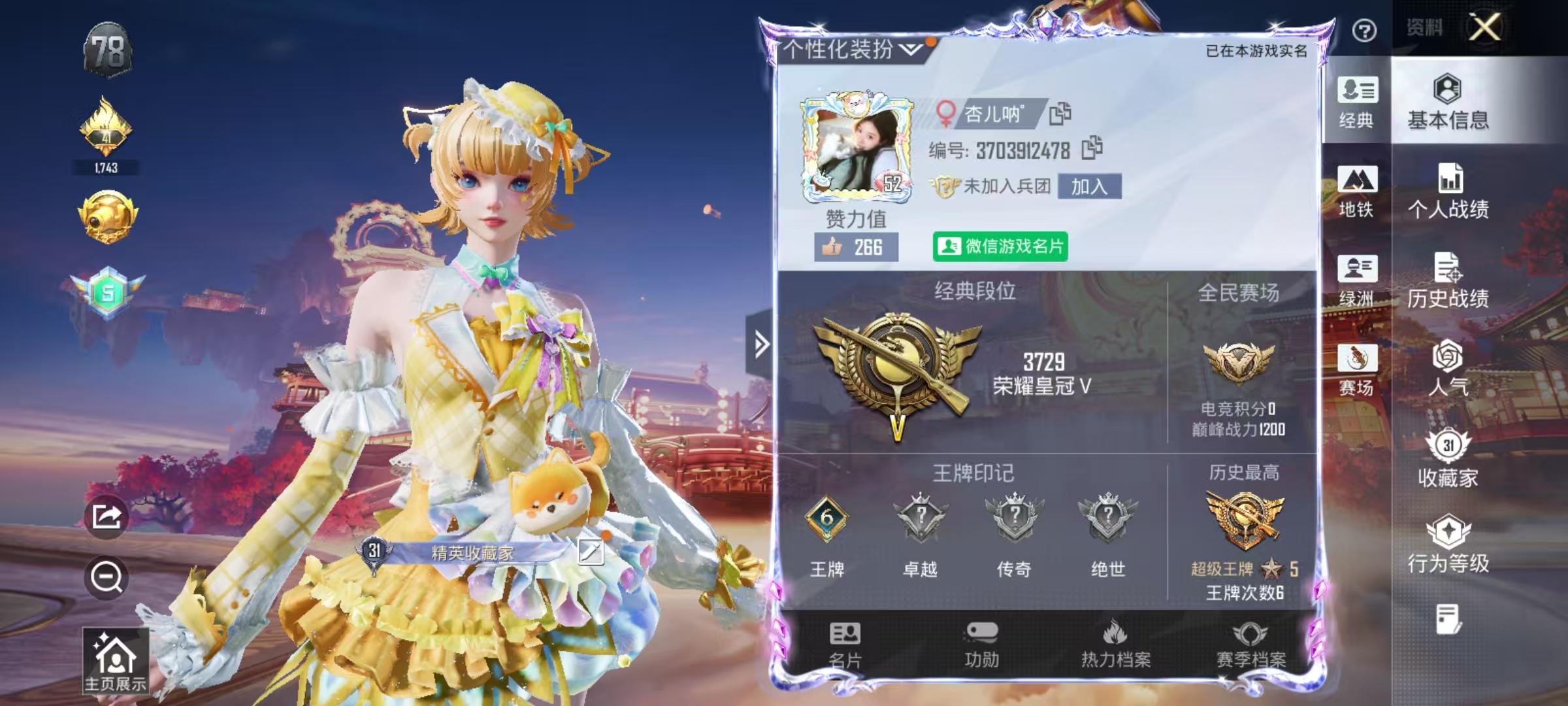 和平精英陪玩服务