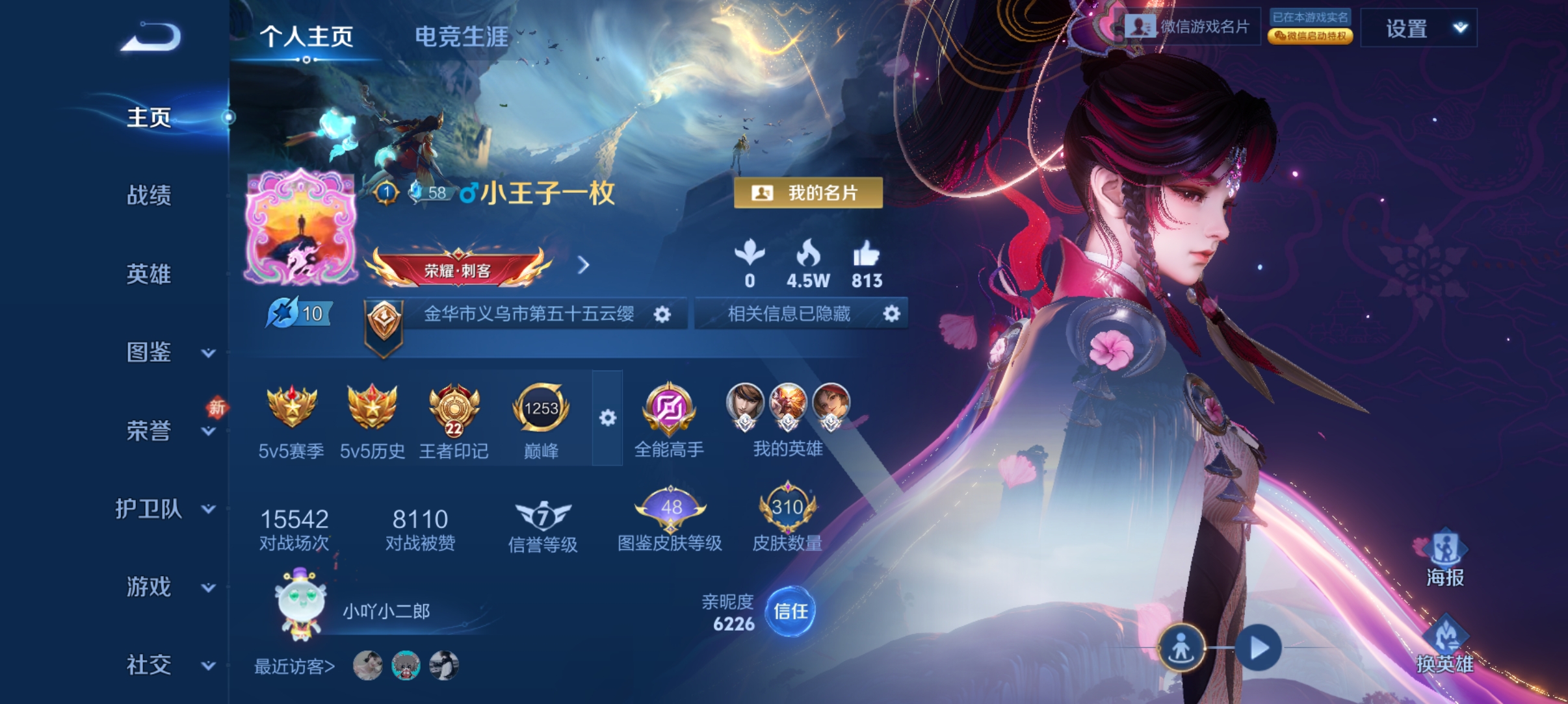 王者荣耀陪玩服务