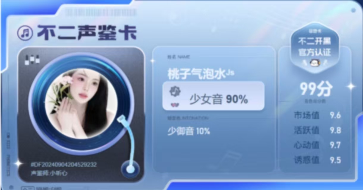 声音鉴定陪玩服务