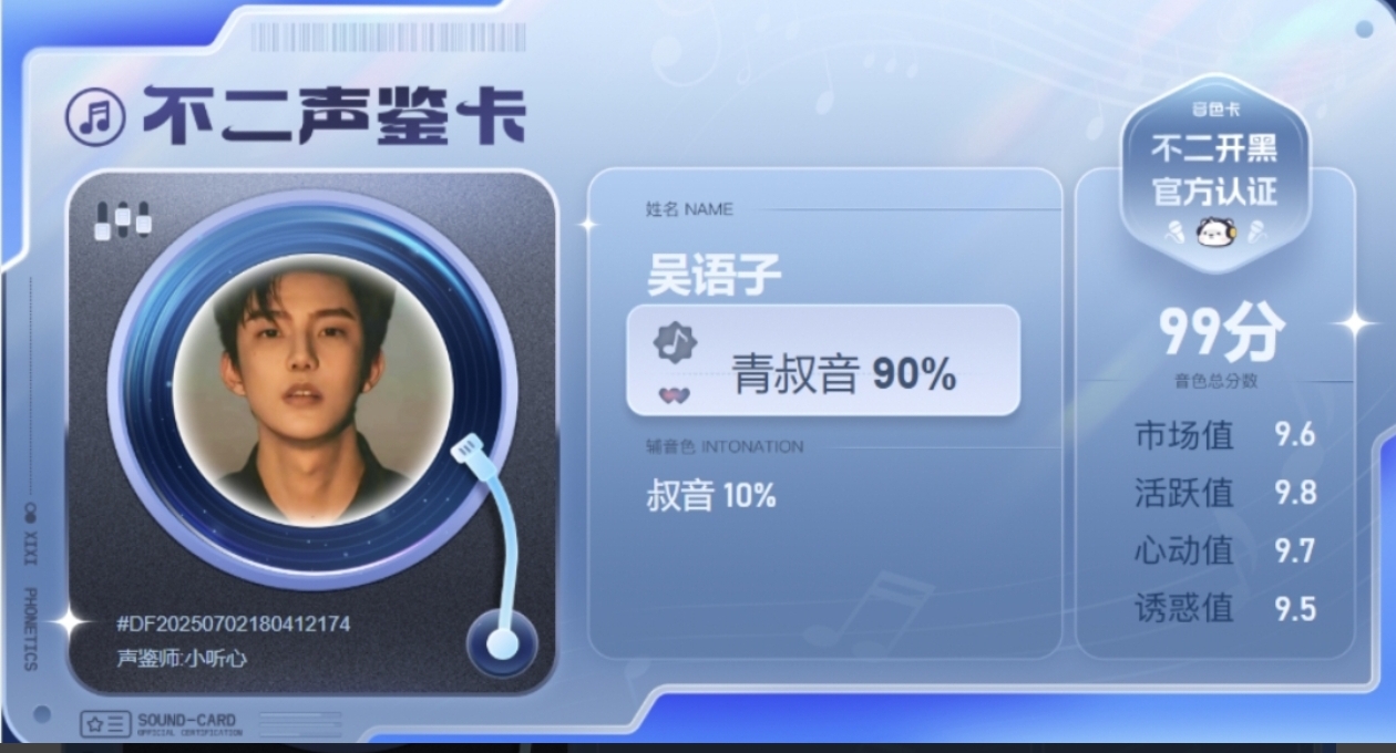声音鉴定陪玩服务