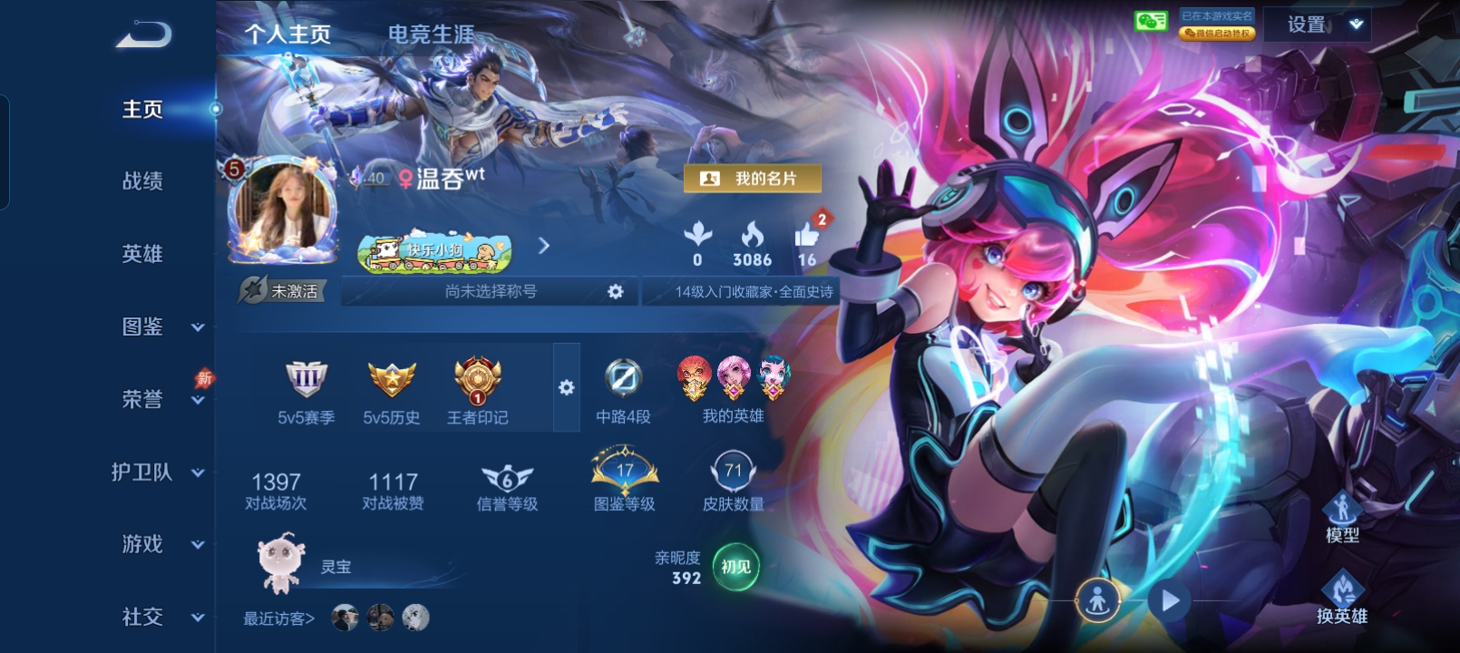 王者荣耀陪玩服务