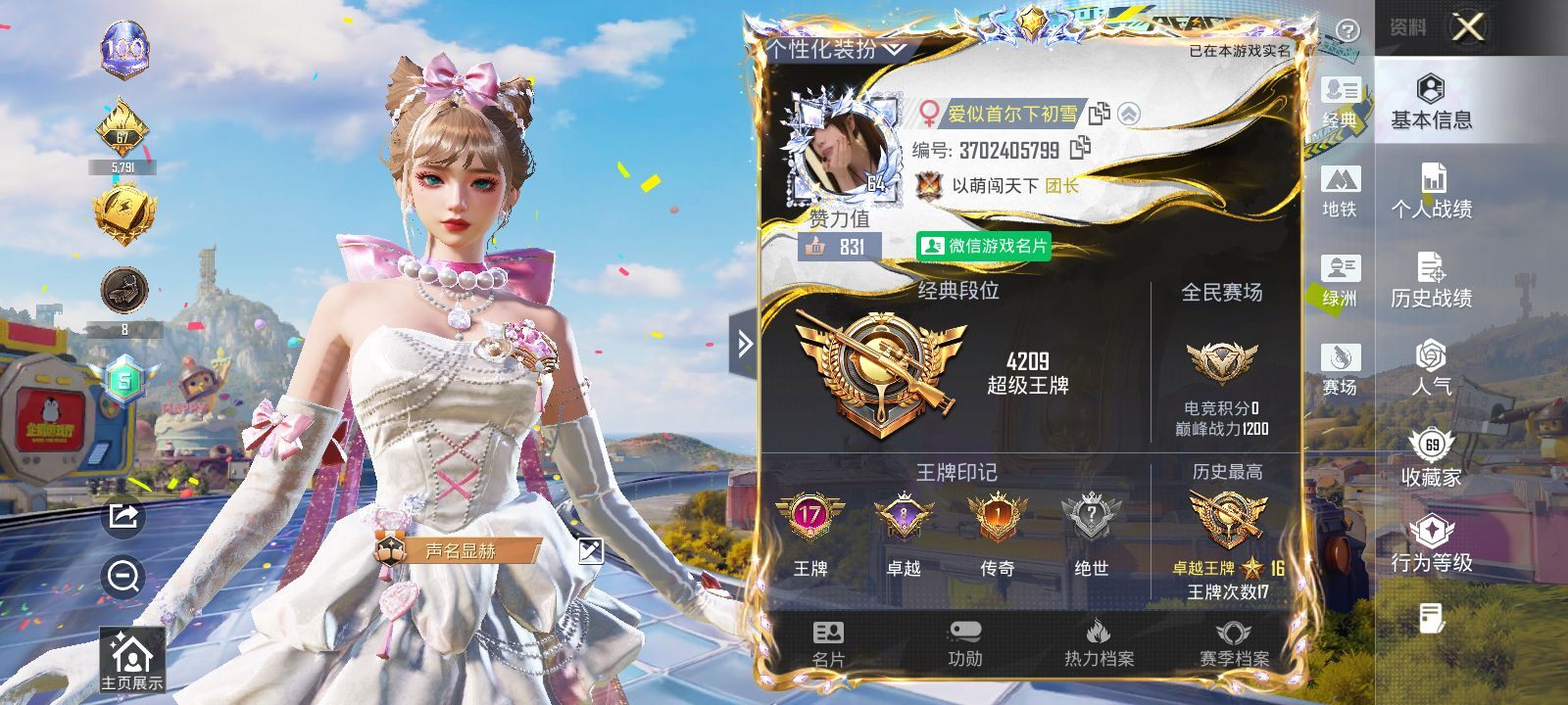 和平精英陪玩服务